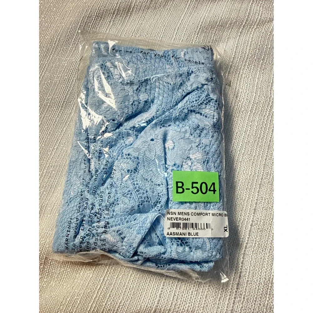 Cosabella Never Say Never Lace Brief Men Soft Stretch Designer Underwear XL‎